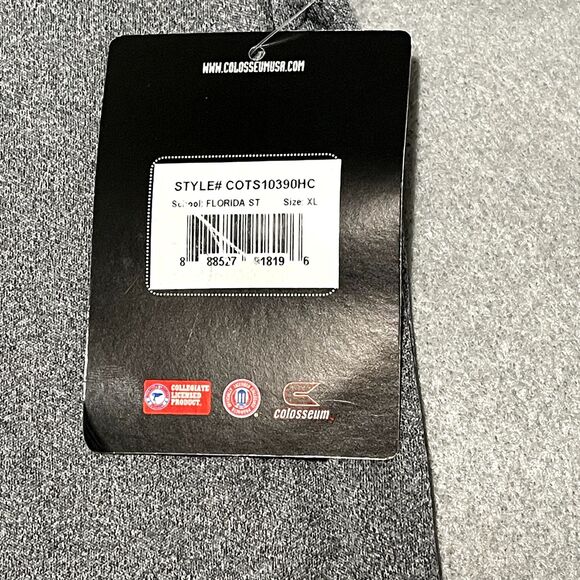 NEW Florida State University Seminoles Shirt Mens XL Gray Garnet Colosseum NCAA - Picture 5 of 10